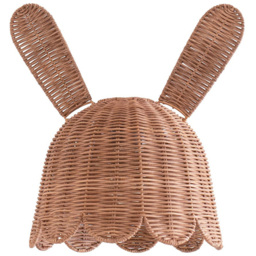 ValueLights Bella Rattan Bunny Shade - thumbnail 1