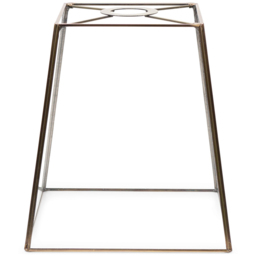ValueLights Susie Glass Pendant Lantern Brushed Brass Case Easy Fit Lamp Shade