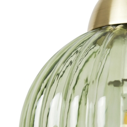 Izzy Small Pendant Easy Fit Lamp Shade - Green - thumbnail 3