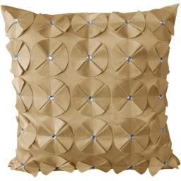 Intimates Vogue Latte Diamante Filled Cushion 43 x 43cm 2 Pack