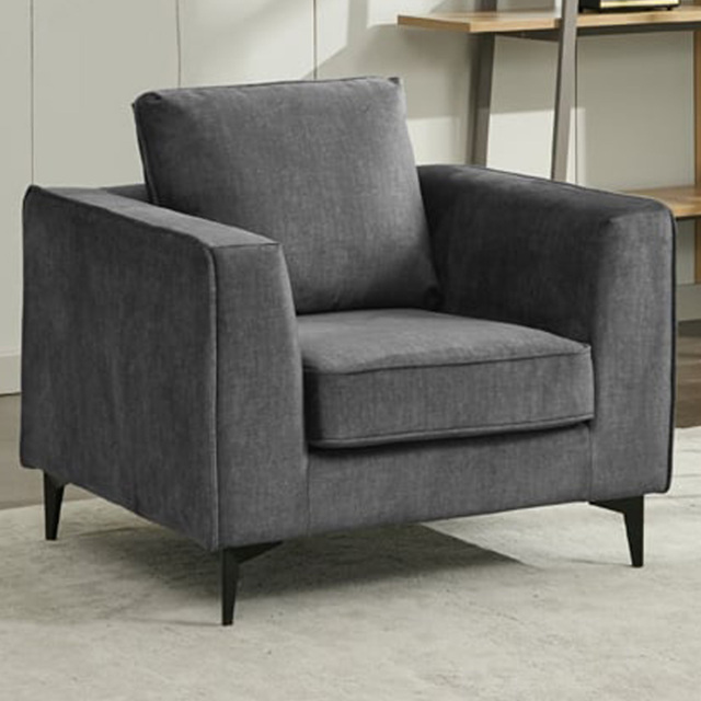 Brooklyn Graphite Grey Armchair - image 1