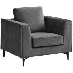 Brooklyn Graphite Grey Armchair - thumbnail 2