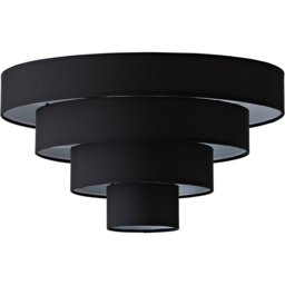 ValueLights Nevada Black 4 Tier Pendant Shade