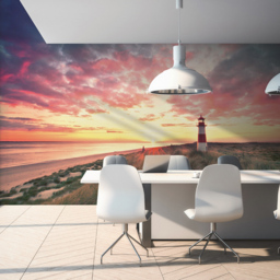 A.S Creation Lighthouse Digital Mural - thumbnail 1