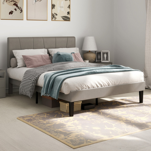 Portland Double Bed Frame with Adjustable Headboard - image 1