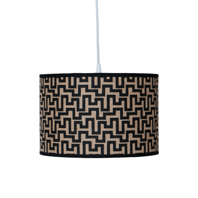 Malin Geometric Shade - Black and Natural - image 1