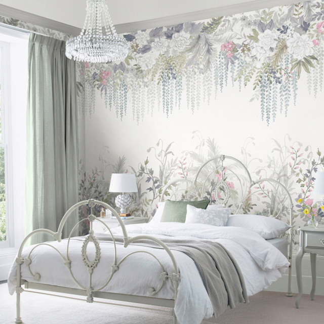 Laura Ashley Linlithgow Pale Lavender Mural - image 1