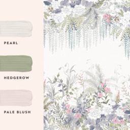 Laura Ashley Linlithgow Pale Lavender Mural - thumbnail 3