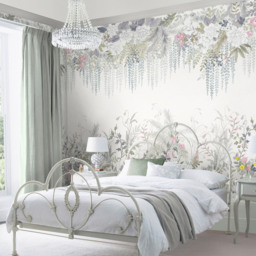 Laura Ashley Linlithgow Pale Lavender Mural - thumbnail 1