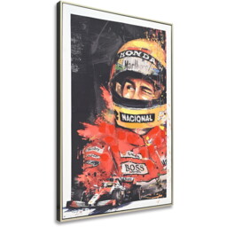 Iconic Racing Driver Framed Art - Multicolour - thumbnail 2