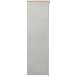 Highgate 3 Door Grey and Oak Wardrobe - thumbnail 4