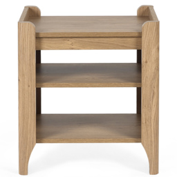 Julian Bowen Sydney Rattan Effect Lamp Table - thumbnail 3