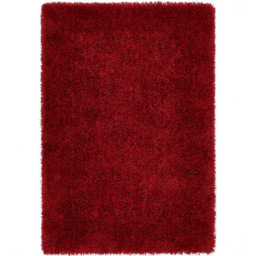 Origins Chicago Red Shaggy Rug 160 x 230cm - thumbnail 1