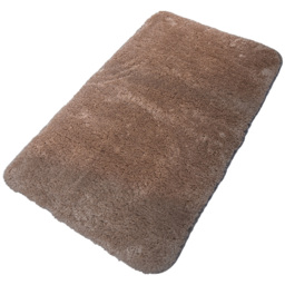 Natural Polyester Supersoft Bath Mat 45 x 75cm - thumbnail 1