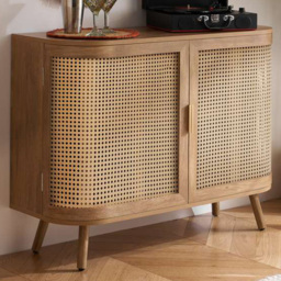 Birlea Noah 2 Door Rattan Effect Sideboard