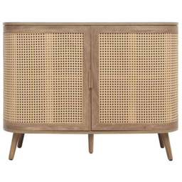Birlea Noah 2 Door Rattan Effect Sideboard - thumbnail 2