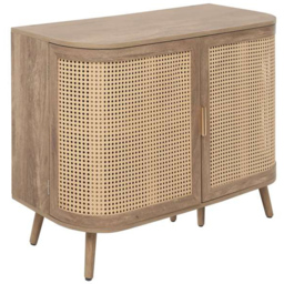 Birlea Noah 2 Door Rattan Effect Sideboard - thumbnail 3