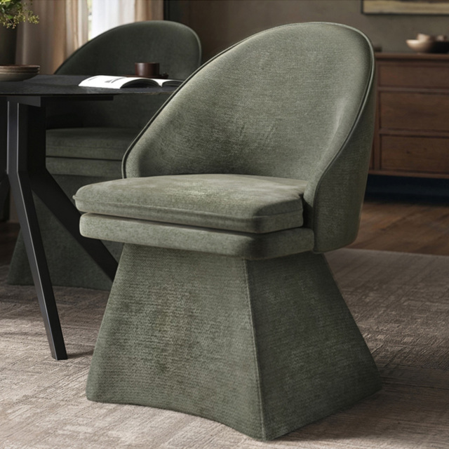 SOLACE+CO Aiko Green Dining Chair - image 1