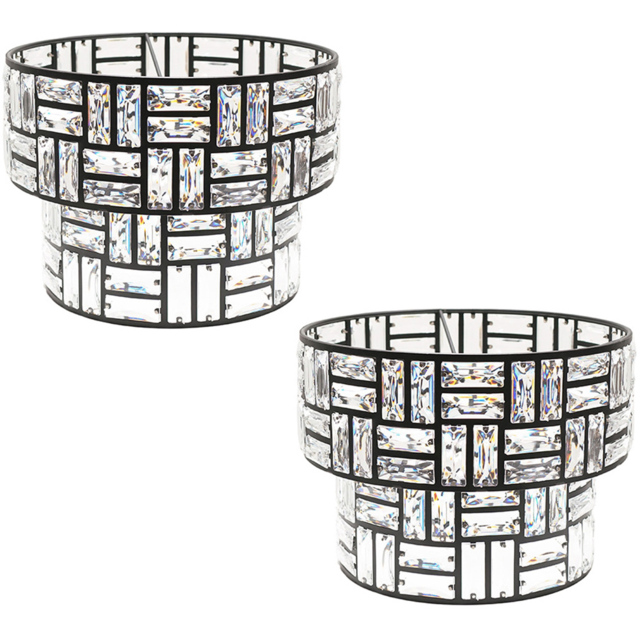 ValueLights Elise Black Easy Fit Shade 2 Pack - image 1