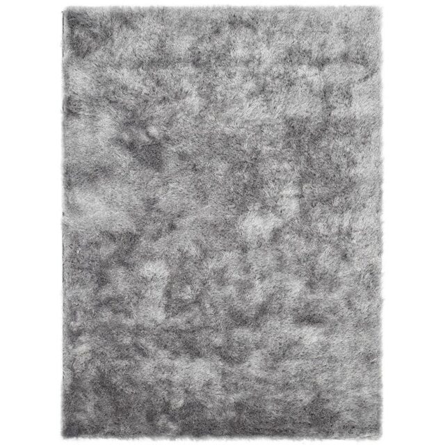 Origins Silver Glamour and Shimmer Rug 80 x 150cm - image 1