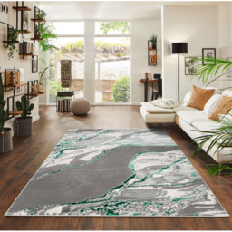 Smart Living Parma Emerald Carved Rug 60 x 220cm - thumbnail 4