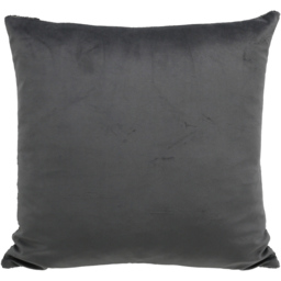 Modern Chenille Boucle Cushion Charcoal - thumbnail 2