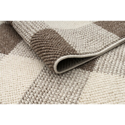 Azura Check Rug Brown 160cm - thumbnail 3