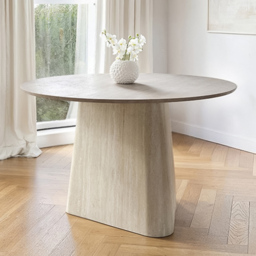SOLACE+CO Elin Sintered Stone Effect 4 Seater Dining Table - thumbnail 1
