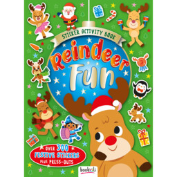 Single Multicolour Xmas Sticker Activity Book in Assorted styles - thumbnail 2