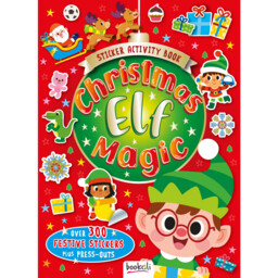 Single Multicolour Xmas Sticker Activity Book in Assorted styles - thumbnail 3
