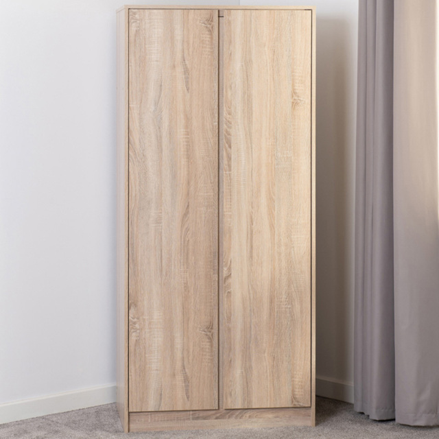 Seconique Malvern 2 Door Sonoma Oak Wardrobe - image 1