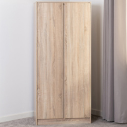 Seconique Malvern 2 Door Sonoma Oak Wardrobe - thumbnail 1