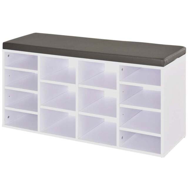 Portland White Multi Storage Shoe Rack - image 1