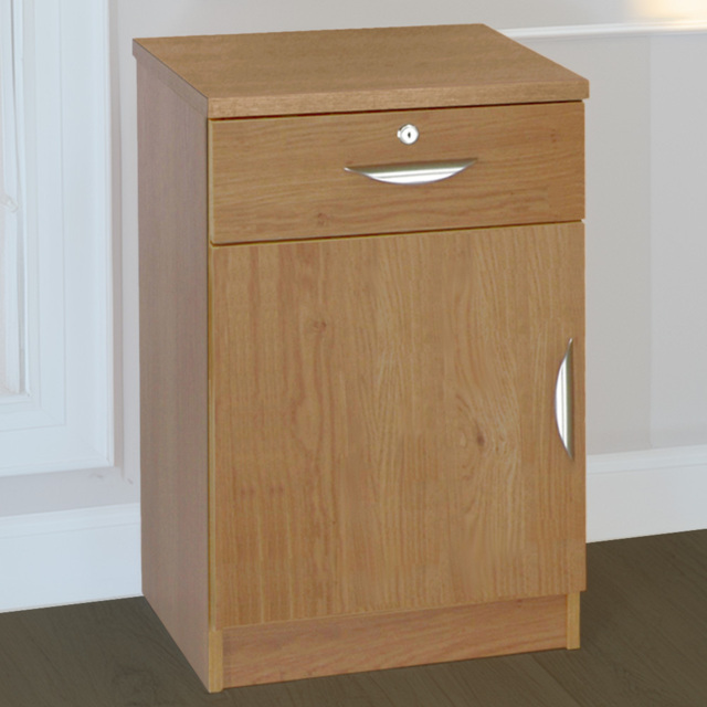 R White Cabinets Brown Single Door Single Drawer Cupboard - image 1