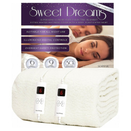 Sweet Dreams Super King Fleece Blanket - thumbnail 3