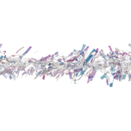 Iridescent Luxury Tinsel Christmas Decoration 2m - thumbnail 2