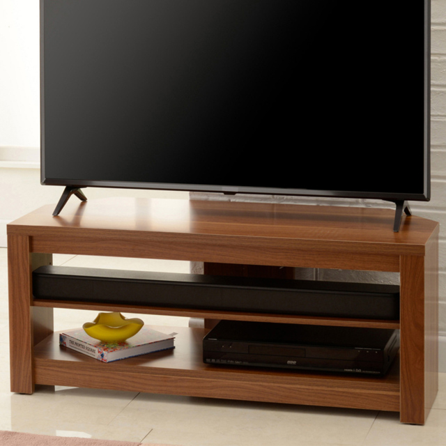 TTAP Memphis 2 Shelf Walnut TV Unit - image 1