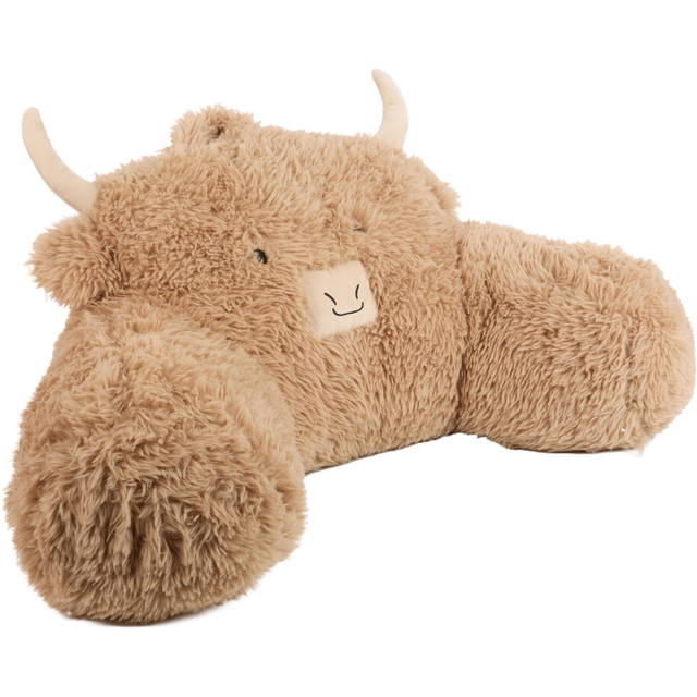 Highland Cow Cuddle Chair Brown - image 1