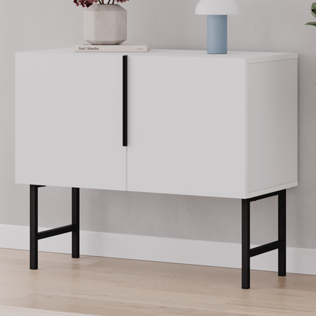 Decortie Tona White 2 Door Sideboard - image 1