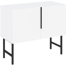 Decortie Tona White 2 Door Sideboard - thumbnail 2