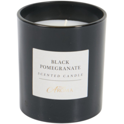 True Aroma Black Luxury Scented Candle Gift Set 3 Pack - thumbnail 4