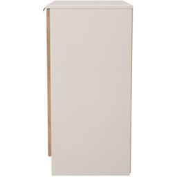 Crowndale Bora 2 Door Gold Craft Oak and Kashmir Storage Cabinet Ready Assembled - thumbnail 3