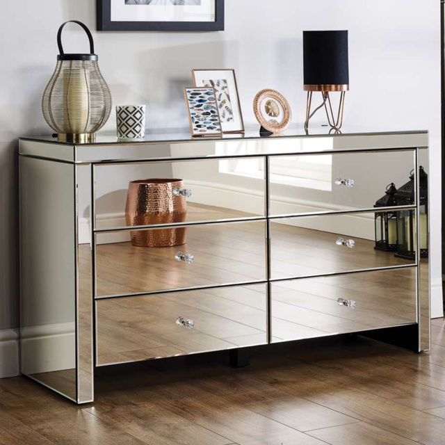 Birlea Seville 6 Drawer Chest of Drawers - image 1