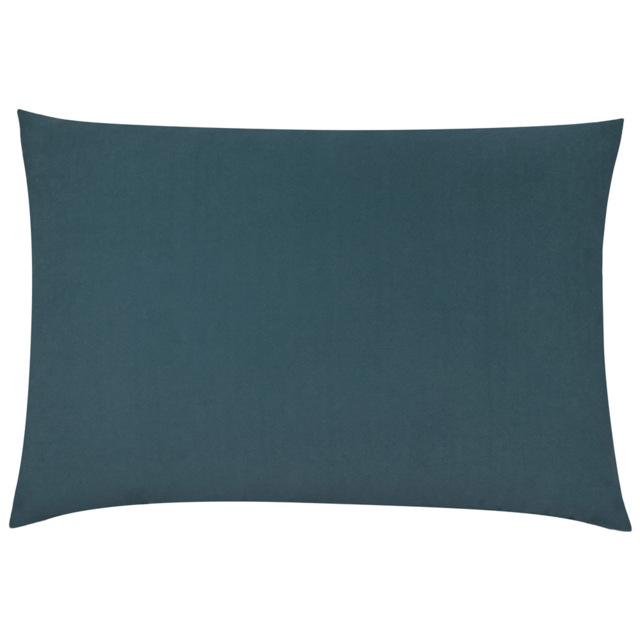 furn. Contra Slate Blue Velvet Cushion - image 1