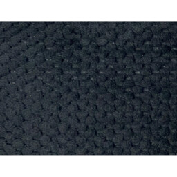 Jumbo Fleece Textured Cushion Black - thumbnail 2