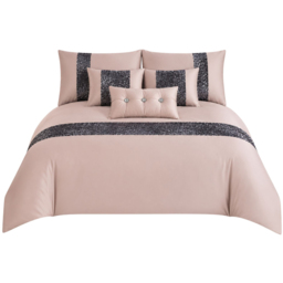 Smart Living Chambray Single Glamorous Duvet Set - thumbnail 2