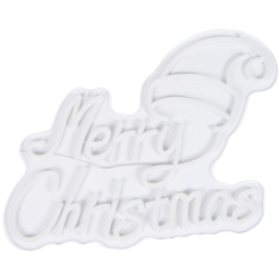 262 Red LED Merry Christmas Neon Sign - thumbnail 2
