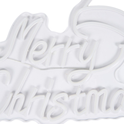 262 Red LED Merry Christmas Neon Sign - thumbnail 4