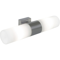 Nordlux Tangens Brushed Steel Double Wall Light