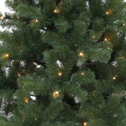 Festive Christmas Pre-Lit 210 Warm White LED Winter Fir Artificial Christmas Tree 7ft - thumbnail 3